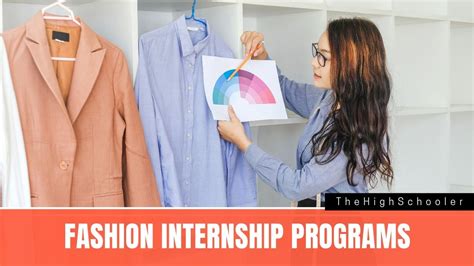 fashion brands internships.